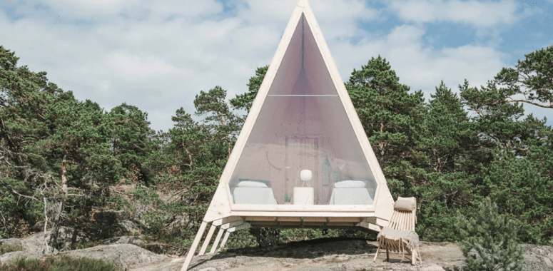 Zero-Emission Nolla Cabin With Sustainable Decor