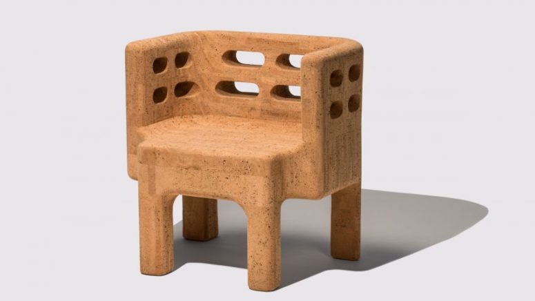 Sobreiro Furniture Collection Made Of Cork