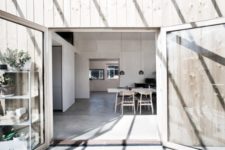 open layout that also opens outdoor