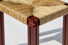 woven furniture for outdoor spaces