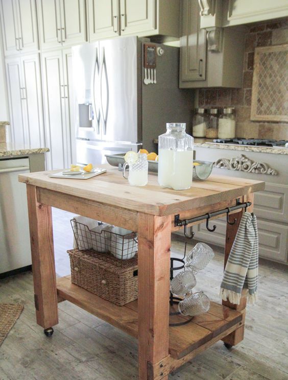 https://www.digsdigs.com/photos/2018/08/05-a-rustic-wooden-kitchen-island-on-casters-with-holders-and-hooks-plus-a-storage-space-underneath.jpg