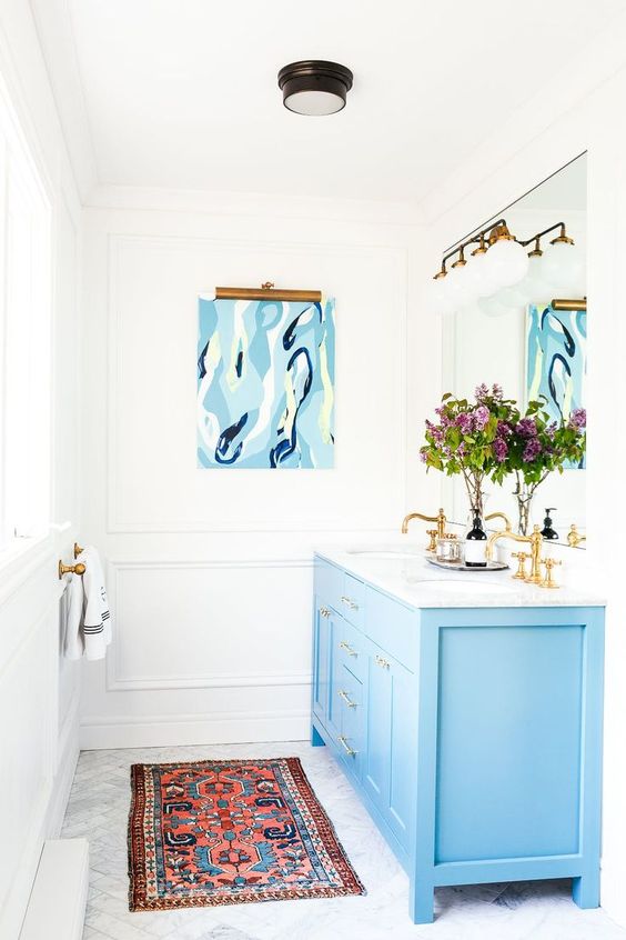 25 Ways To Use Blue In Your Bathroom With Style
