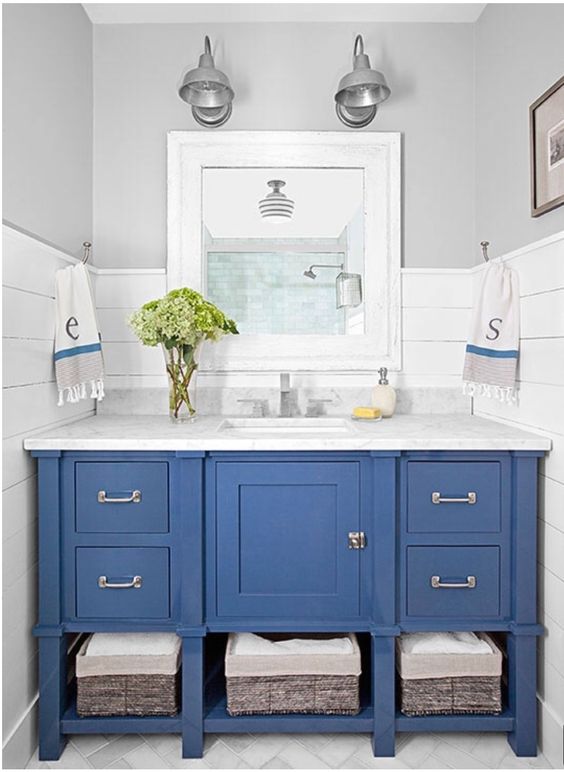 25 Ways To Use Blue In Your Bathroom With Style DigsDigs