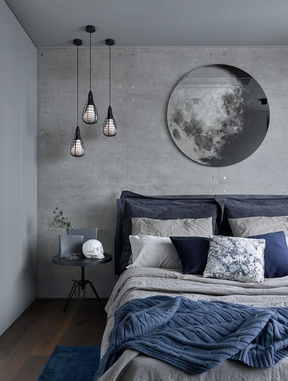 Blues In iBedroomsi 25 Stylish iIdeasi DigsDigs