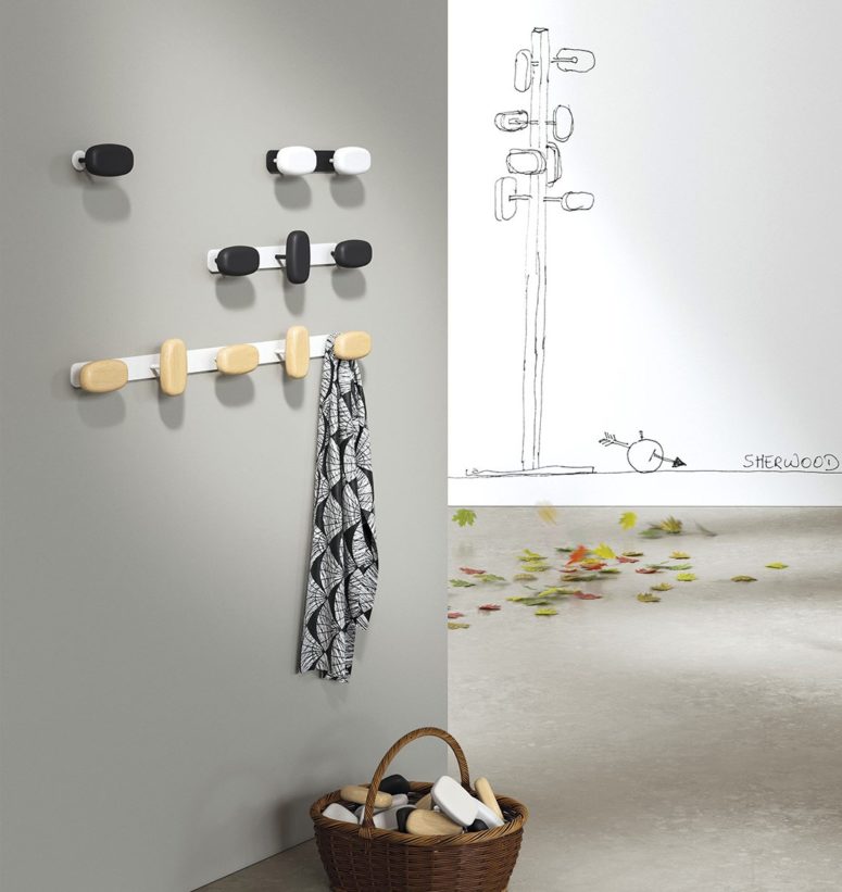 The Sherwood collection features magnetic hooks, coat trees and hook strips to hang your outer garments and accessories The Sherwood collection features magnetic hooks, coat trees and hook strips to hang your outer garments and accessories
