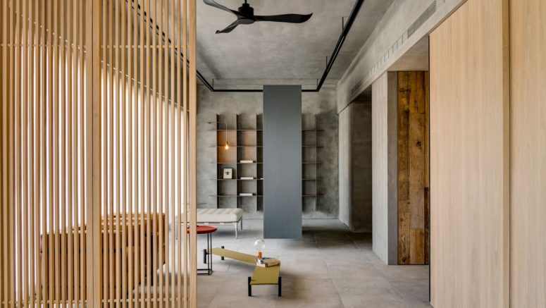 This gorgeous Taiwanese residence is done with wabi sabi aesthetics and traditional Japanese features
