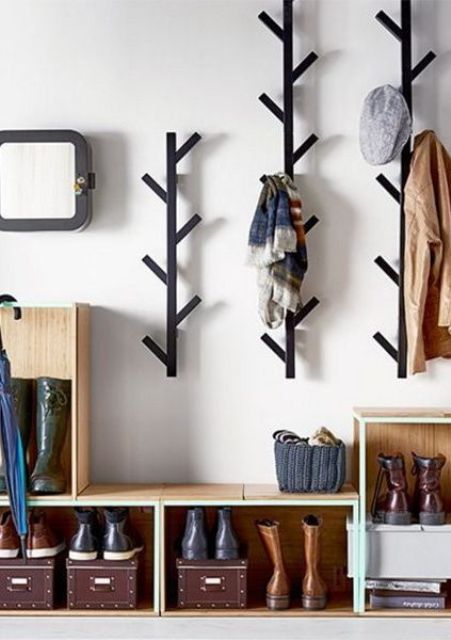 25 Wall-Mounted And Ceiling Coat Racks And Hooks - DigsDigs