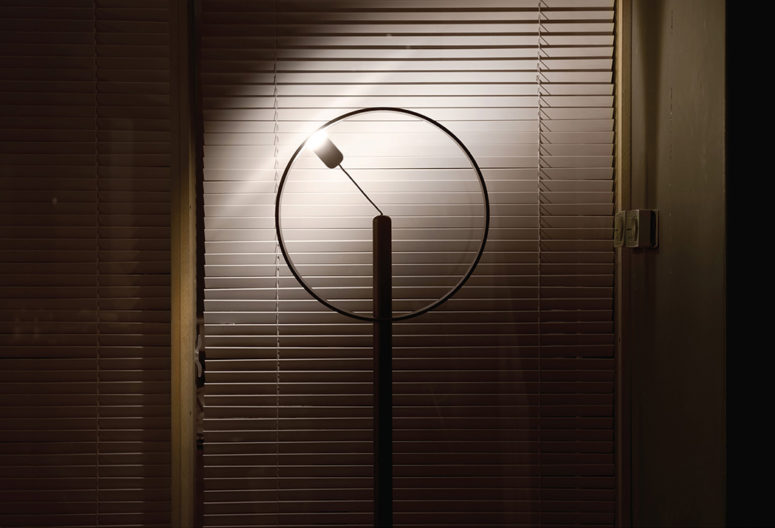 The result is a unique play of light and shadow and various arcs that are created while changing the angles The result is a unique play of light and shadow and various arcs that are created while changing the angles