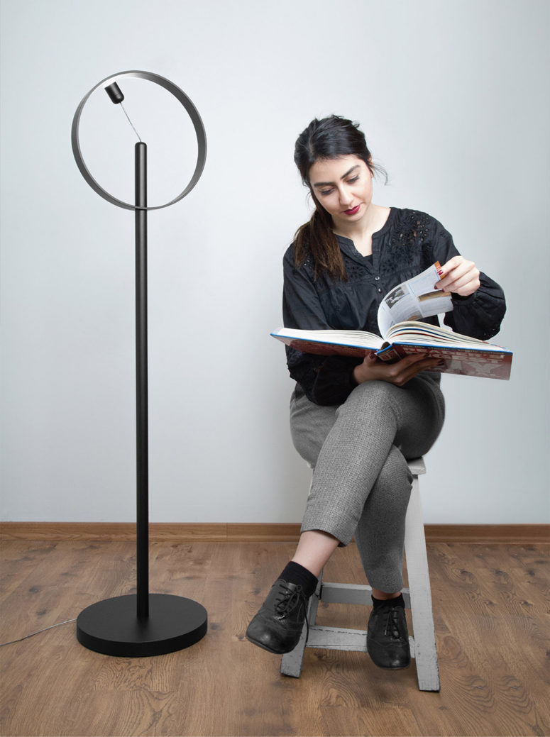 lamp that could become a statement in any space The bold yet minimalist design will make Enso a cool statement for your space