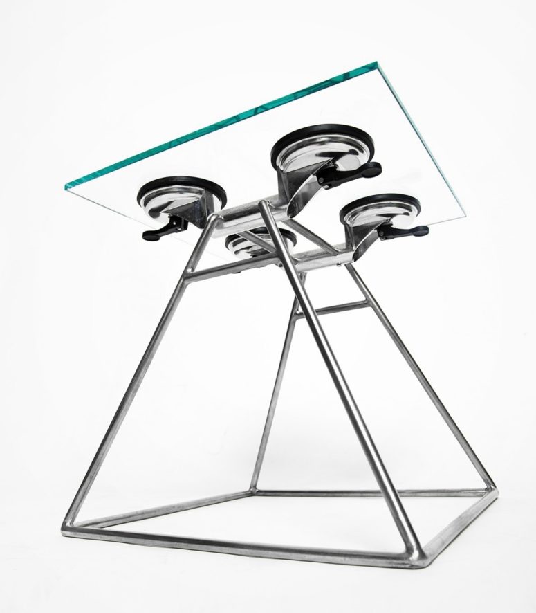 ultra modern stool Besides, you may use it as a coffee or side table, too