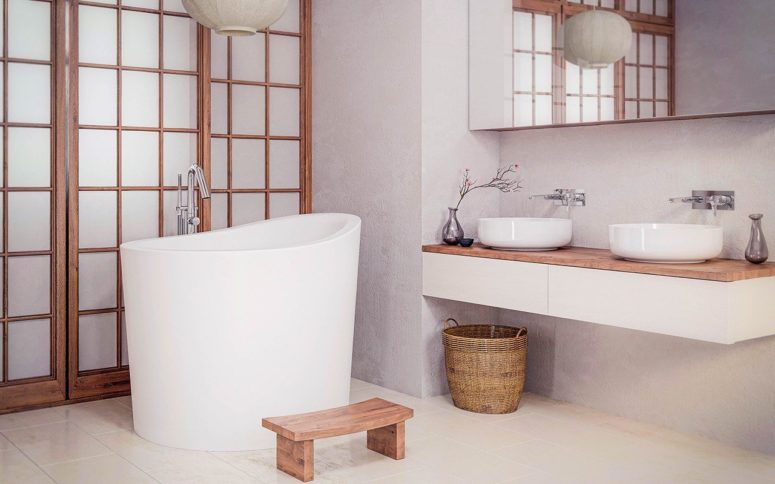 seating bathtubs for glam bathrooms Try various colors and materials to find a perfect fit for your bathroom
