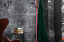 06 a metal multicolor tree coat stand is a bold touch to your entryway and a fun take on traditional coat trees