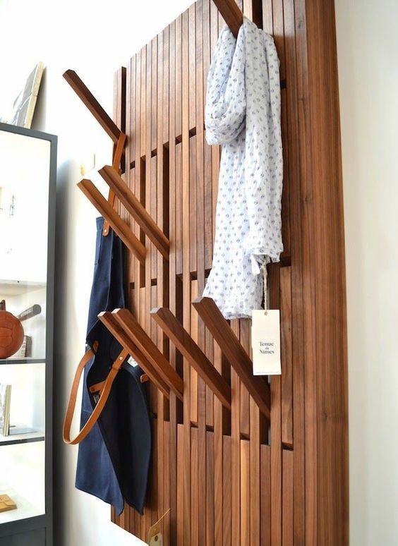 Dseap Coat Rack Wall Mounted: 10-Hooks, 16 Hole to Hole, 38-1/4 Long,  Wood Coat Hooks Wall Mounted, Hook Rack, Hook Rail, Hooks for Hanging  Coats