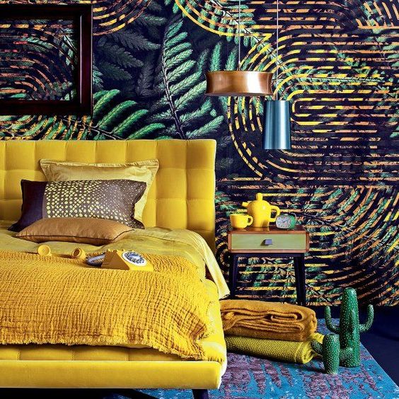25 Easy Ways To Add Yellow To Your Bedroom DigsDigs