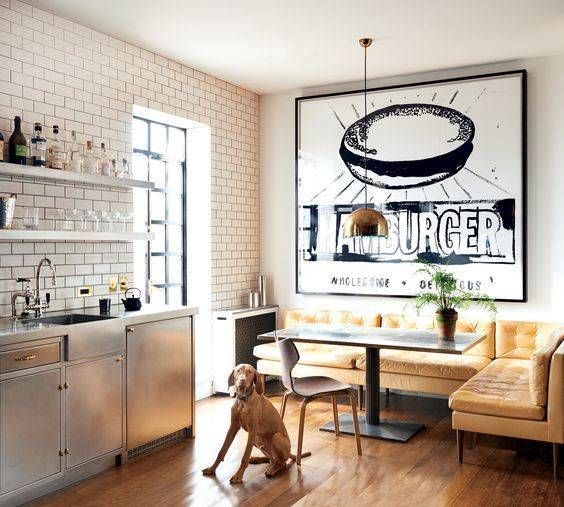 25 Stylish And Functional Eat-In Kitchen Ideas - DigsDigs