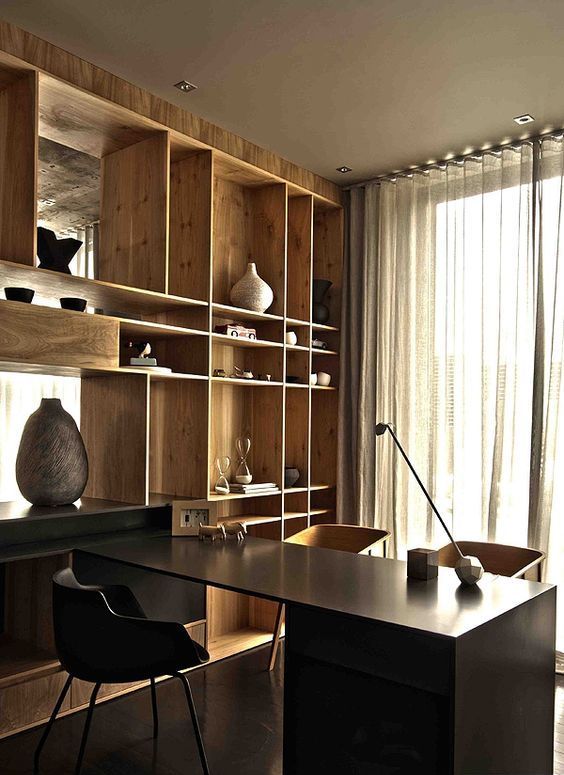 decluttering the space will make it look larger, so avoid storing a lot of papers