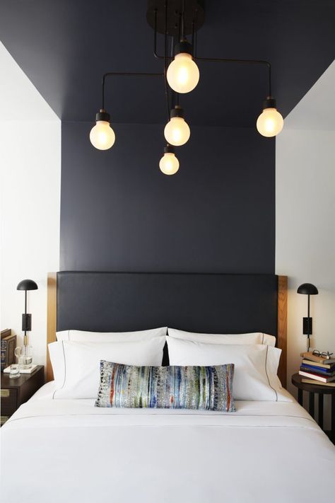 25 Edgy Color Blocking Ideas For Bedrooms - DigsDigs