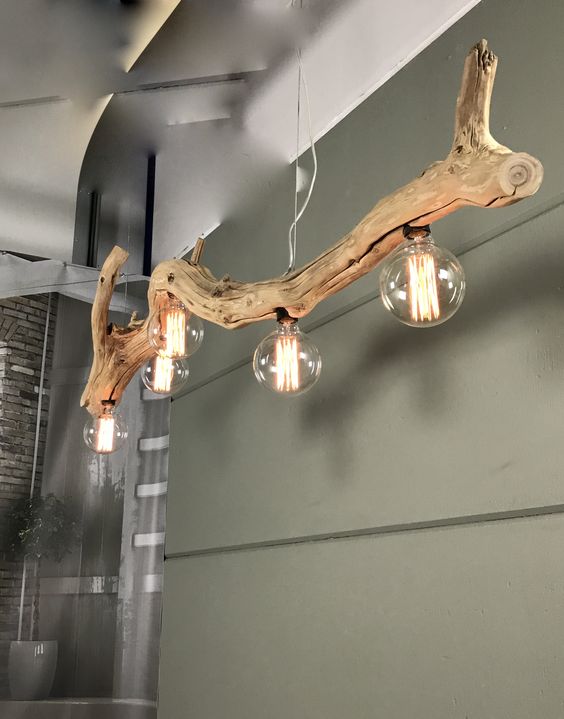 25 Branch Lamps For A Touch Of Nature, Diy Tree Branch Light Fixture
