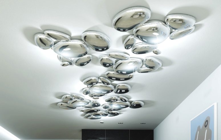 Skydro Lamp That Resembles Liquid Metal