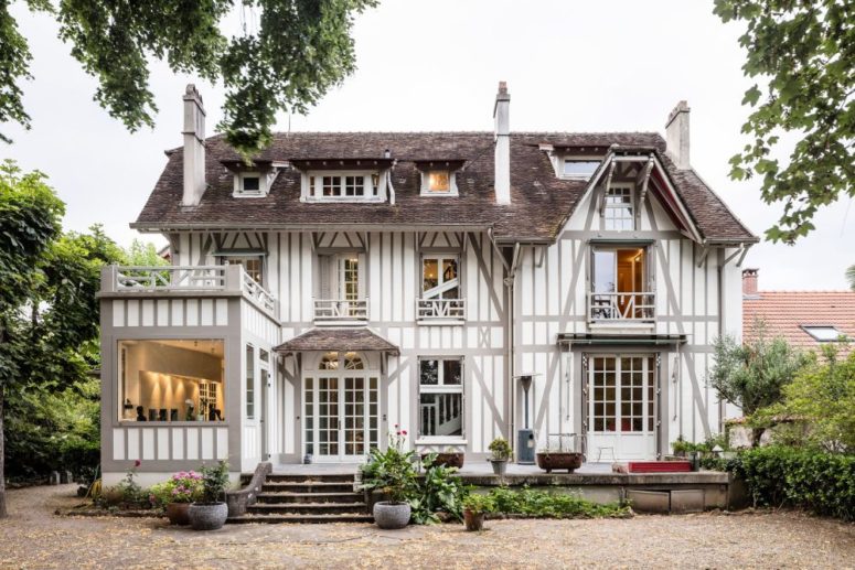 Renovated 19th Century Timber Frame House