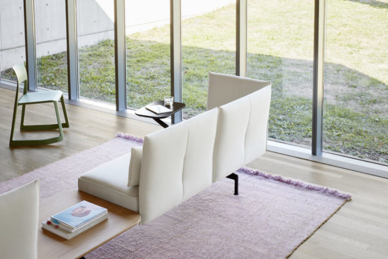Such a  workspace can be integrated into any room, everywhere you have enough space for it
