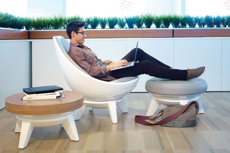 Sway Lounging Chair For Contemporary Spaces DigsDigs