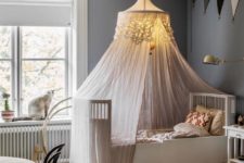nursery design with a gorgeous crib