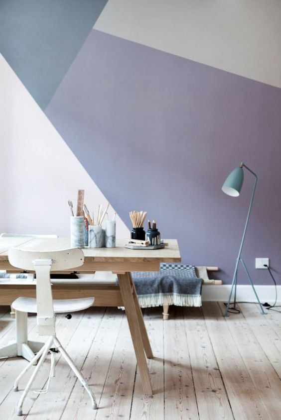 25 Color Block Decor Ideas For Home Offices DigsDigs