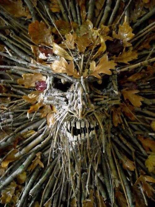 24 Spooky Natural Halloween Декор Идеи () 24 Spooky Natural Halloween Декор Идеи
