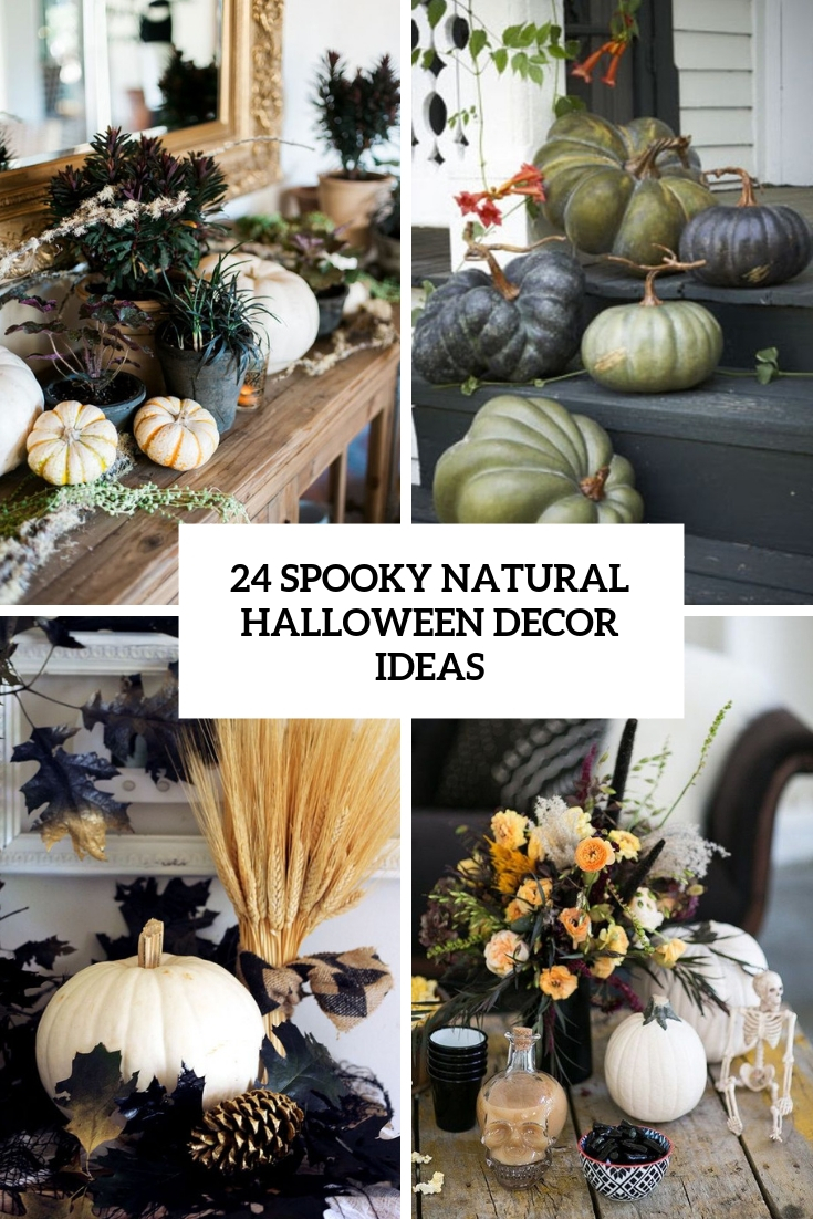 spooky naturla halloween decor ideas cover