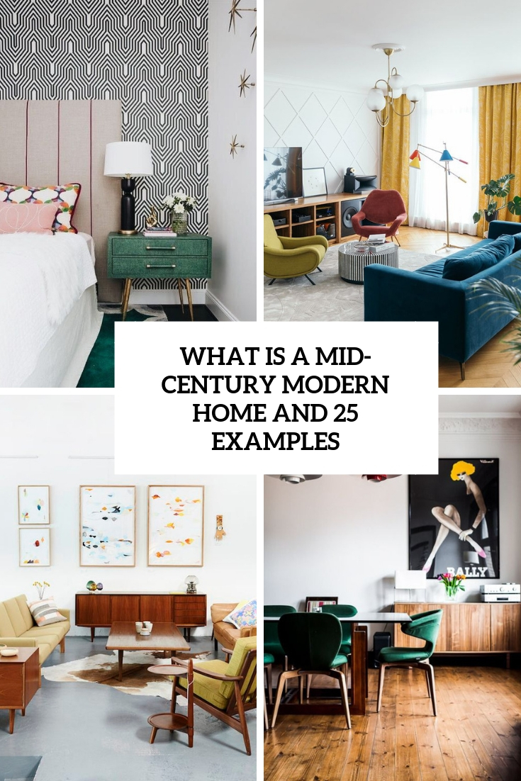 What Is A Mid-Century Modern Home And 25 Examples - DigsDigs