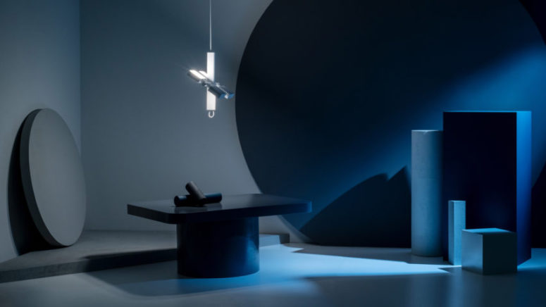 Dorval light is a unique piece inspired by the International Space Station