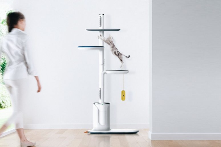 Rub Rub Rub cat furniture is a unique and very smart solution of the problem with cat hair