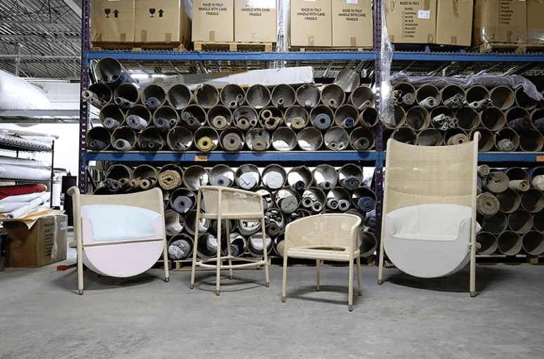 chairs in different sizes The chairs are different, taller or lower, larger or smaller and are avilable in different sizes