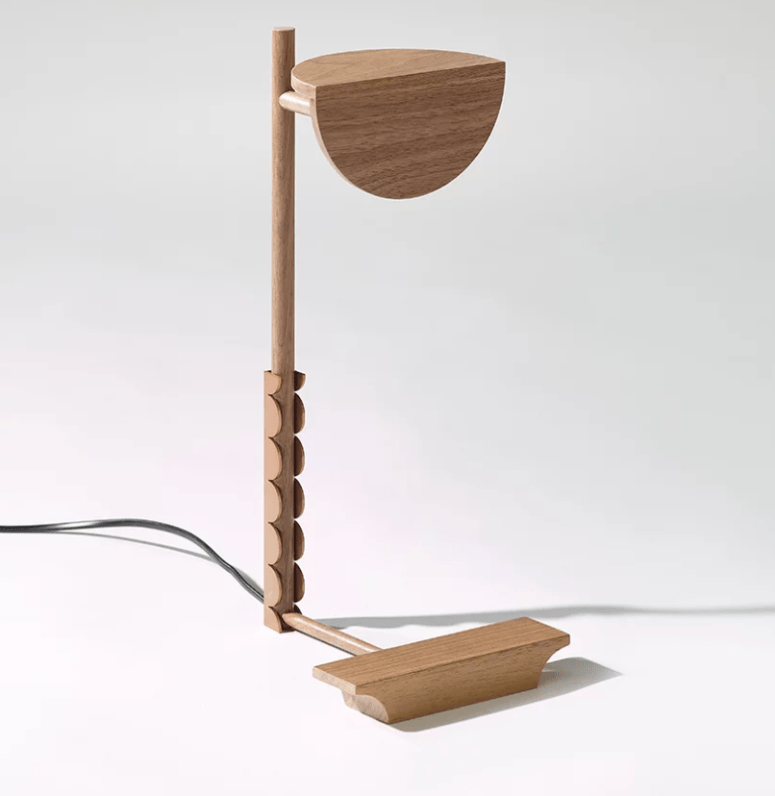The collection includes not only furniture but also lighting
