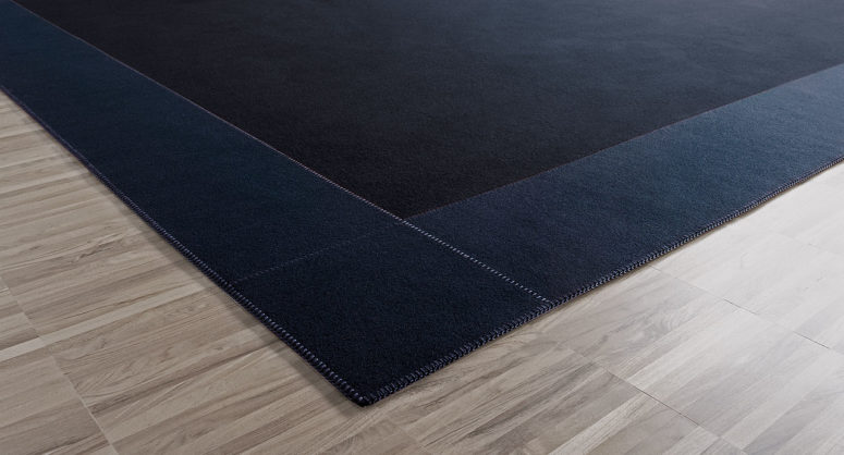 Paola Lenti Felt Rugs are long-lasting, they are mothproof and resistant to piling