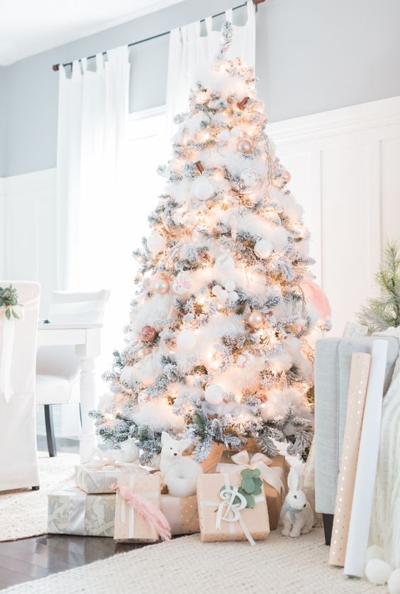 25 Snowy Christmas Home Decor Ideas DigsDigs
