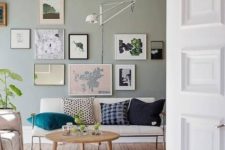 10 pale greens are also a good idea to make your Scandi space more interesting and catchy
