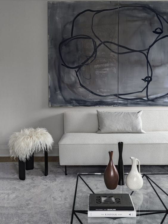 upholstery shouldn't be avoided, just keep it very clean-lines and straight