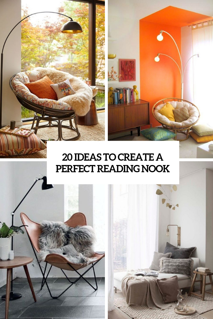 ideas to create a perfect reading nook cover