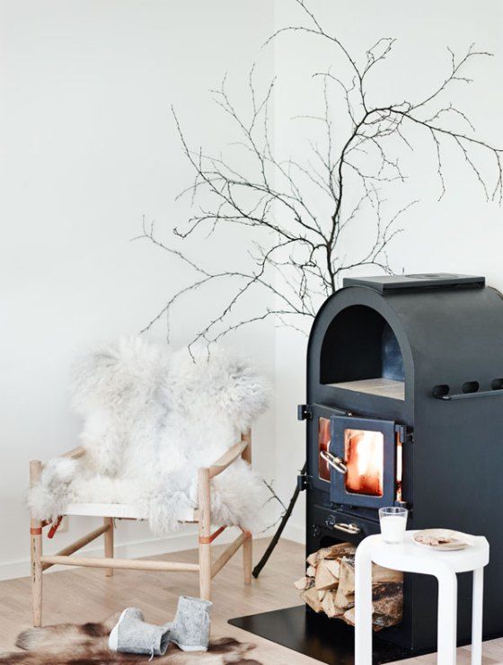 you may also try various modern stoves if you don't feel like Scandinavian traditionalism