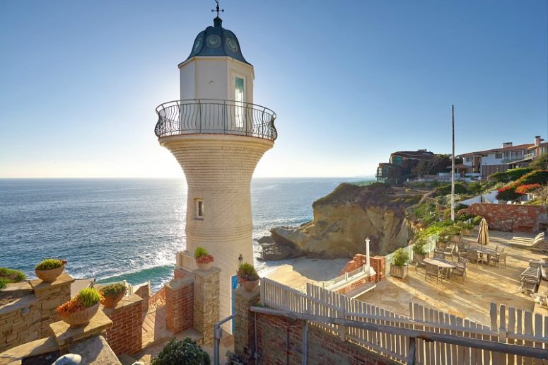 Laguna Beach House With Its Own Lighthouse