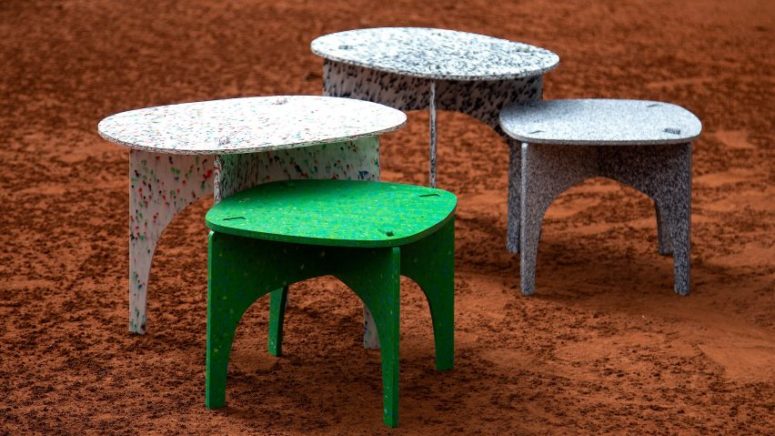 Eco Friendly Furniture  Made  Of Recycled  Plastic Bottles 