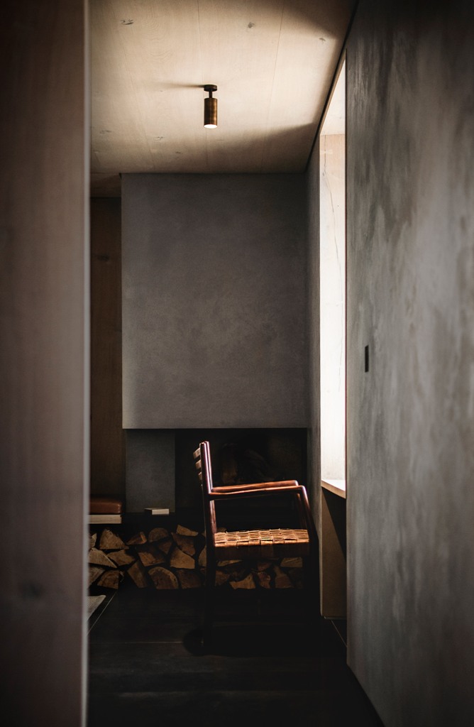 The interiors were completely modernized, with the use of contemporary materials such as concrete and Danish oak to tie the spaces The interiors were completely modernized, with the use of contemporary materials such as concrete and Danish oak to tie the spaces