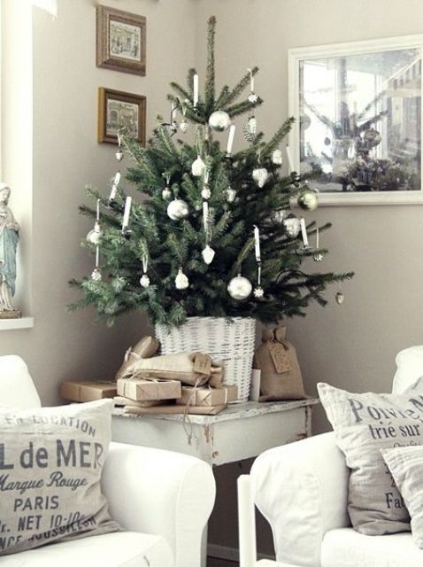 Decorate with Tiny Christmas Trees