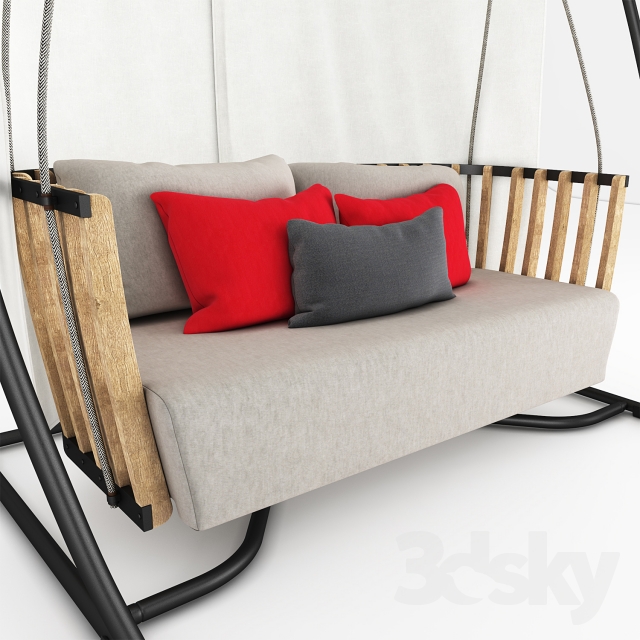 perfect swing for a porch Accessorize your porch swing with various colorful pillows to make it more welcoming and escape from the whole world here