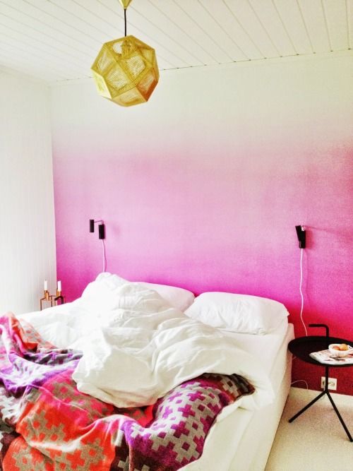 Enjoy The Color 25 Ombre Home Decor Ideas DigsDigs