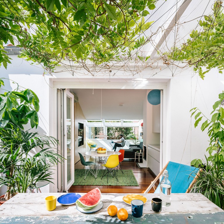 lots of greenery walls are always looks great To make the space private, the architects introduced much greenery and greenery walls everywhere that also make the owners feel like outdoors