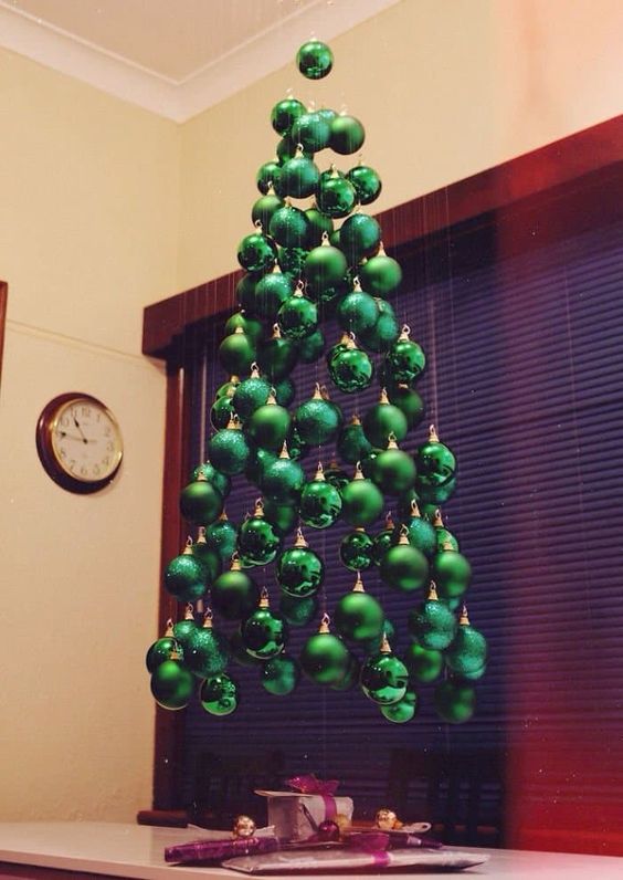 emerald is one of the traditional Christmas colors, it may be accented with gold or red