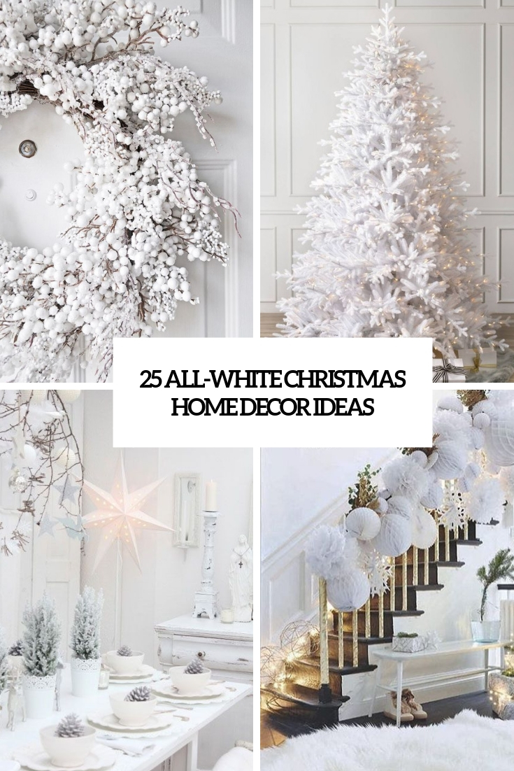 Unique White Christmas Decorating Ideas